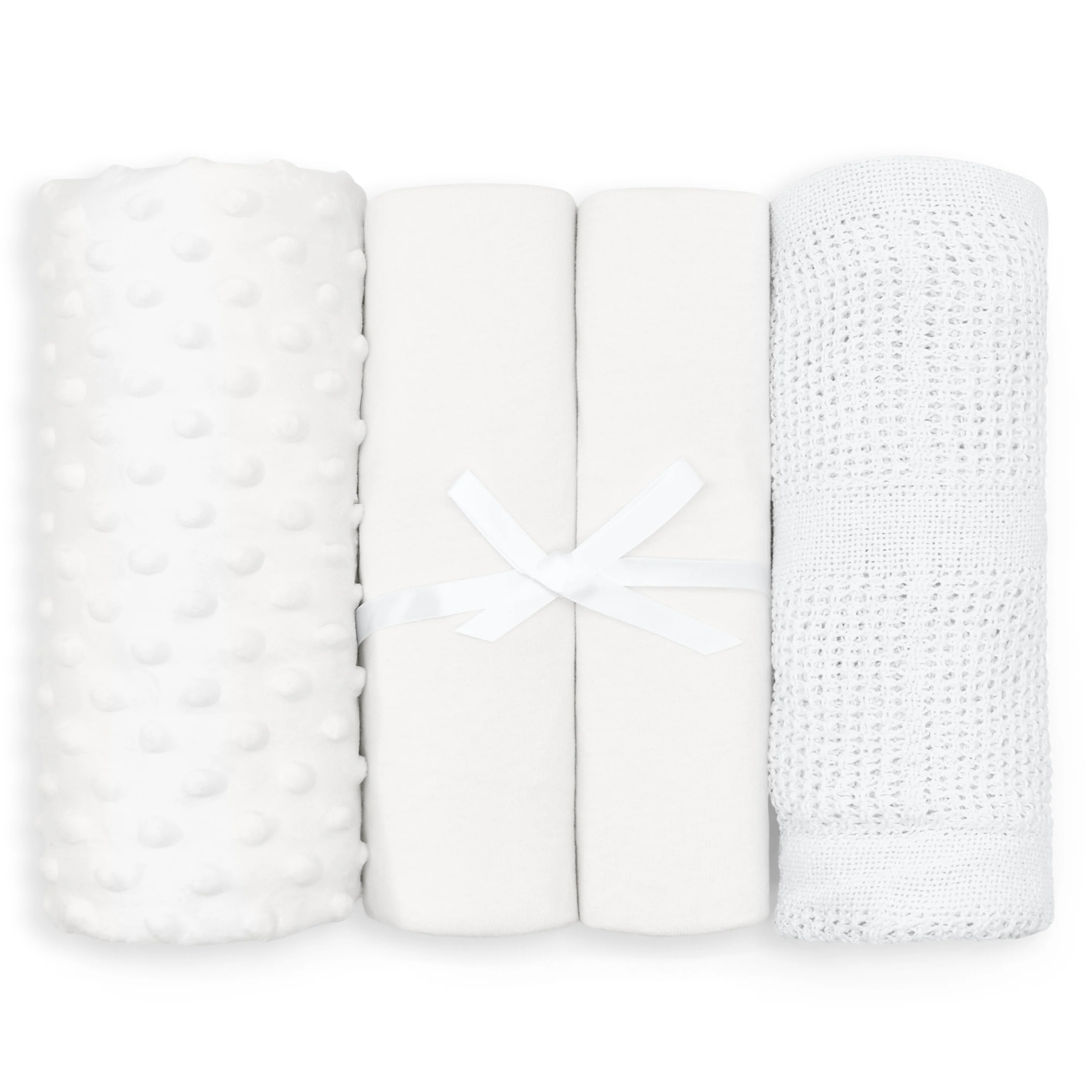 My Little World White Moses Basket Starter Set