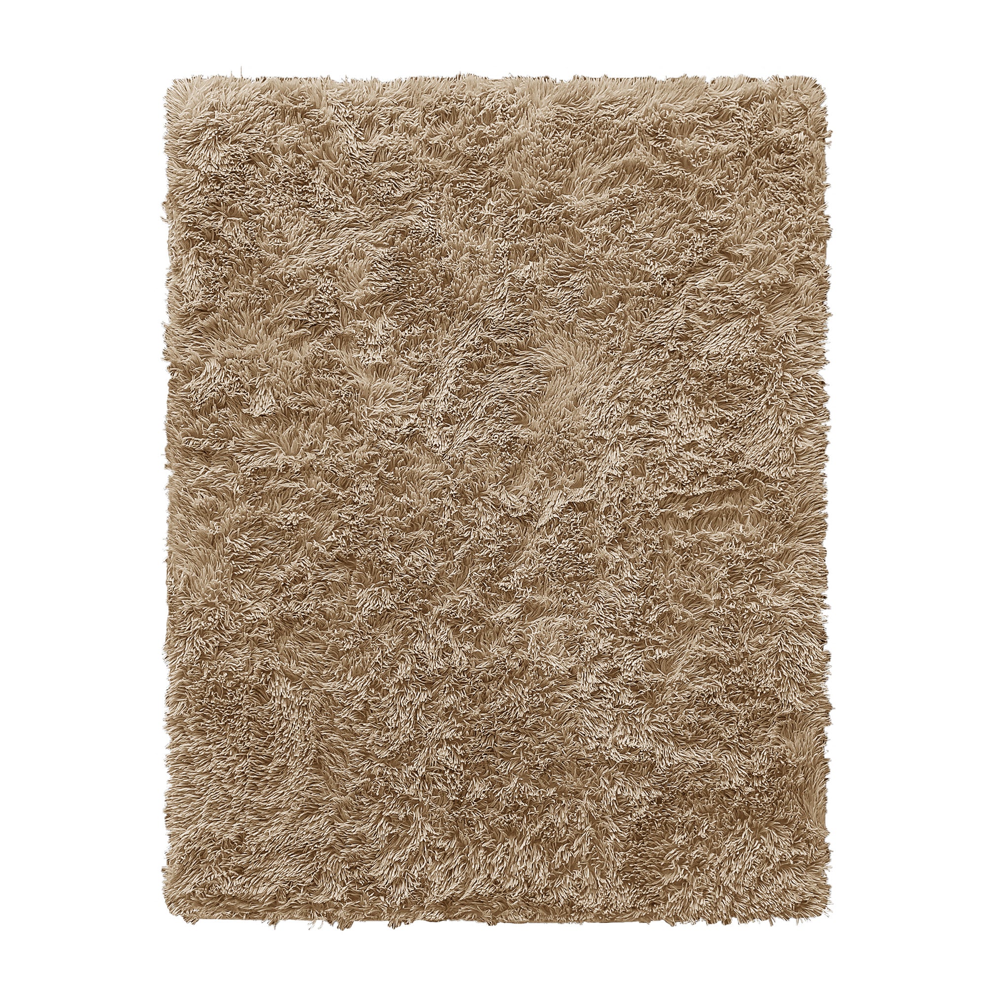 Home Republic Beige Shaggy Anti Slip Sponge Cushioned Area Rug - Image 4