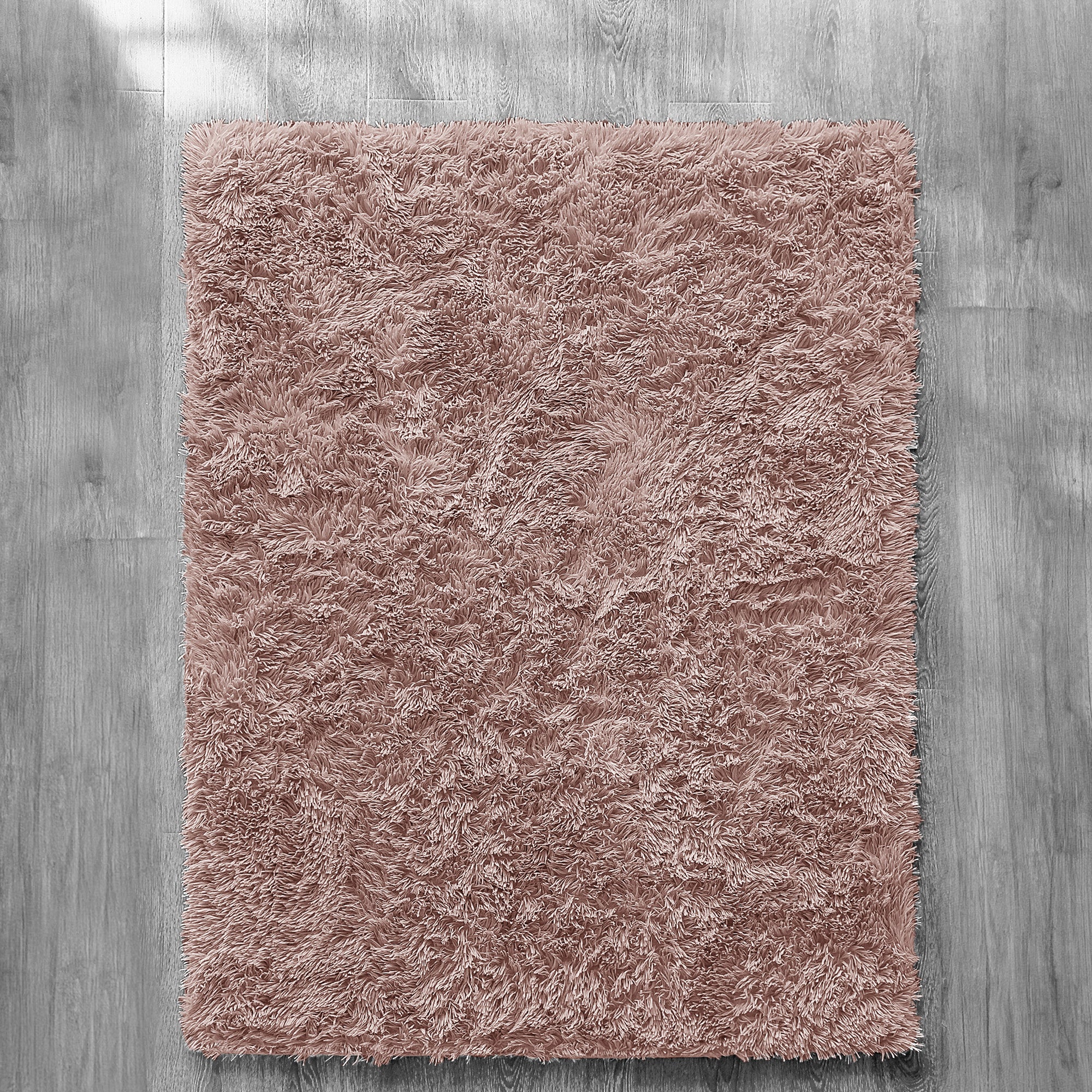 Home Republic Cream Shaggy Anti Slip Sponge Cushioned Area Rug - Image 2