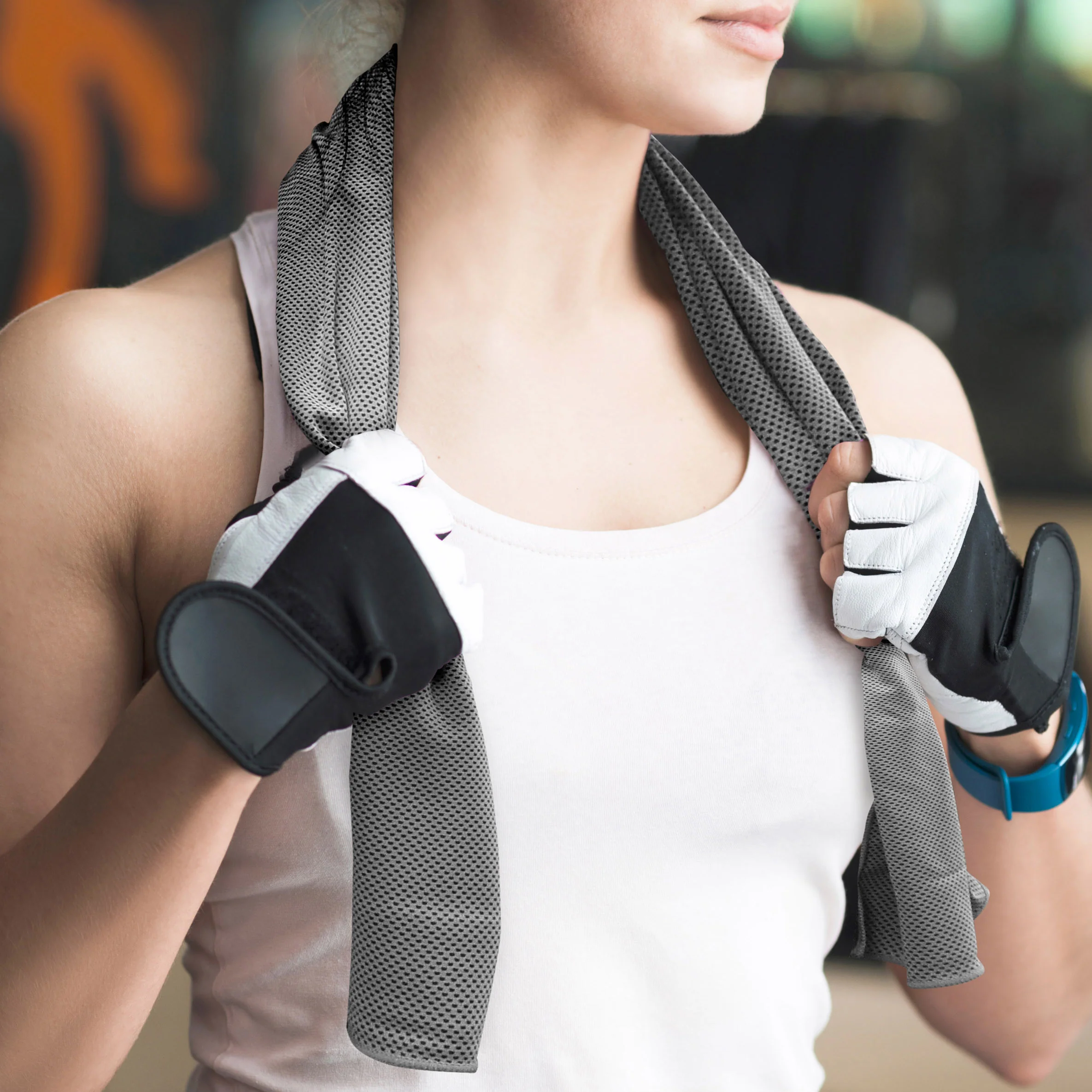 Velosso Active Cooling Towel Grey