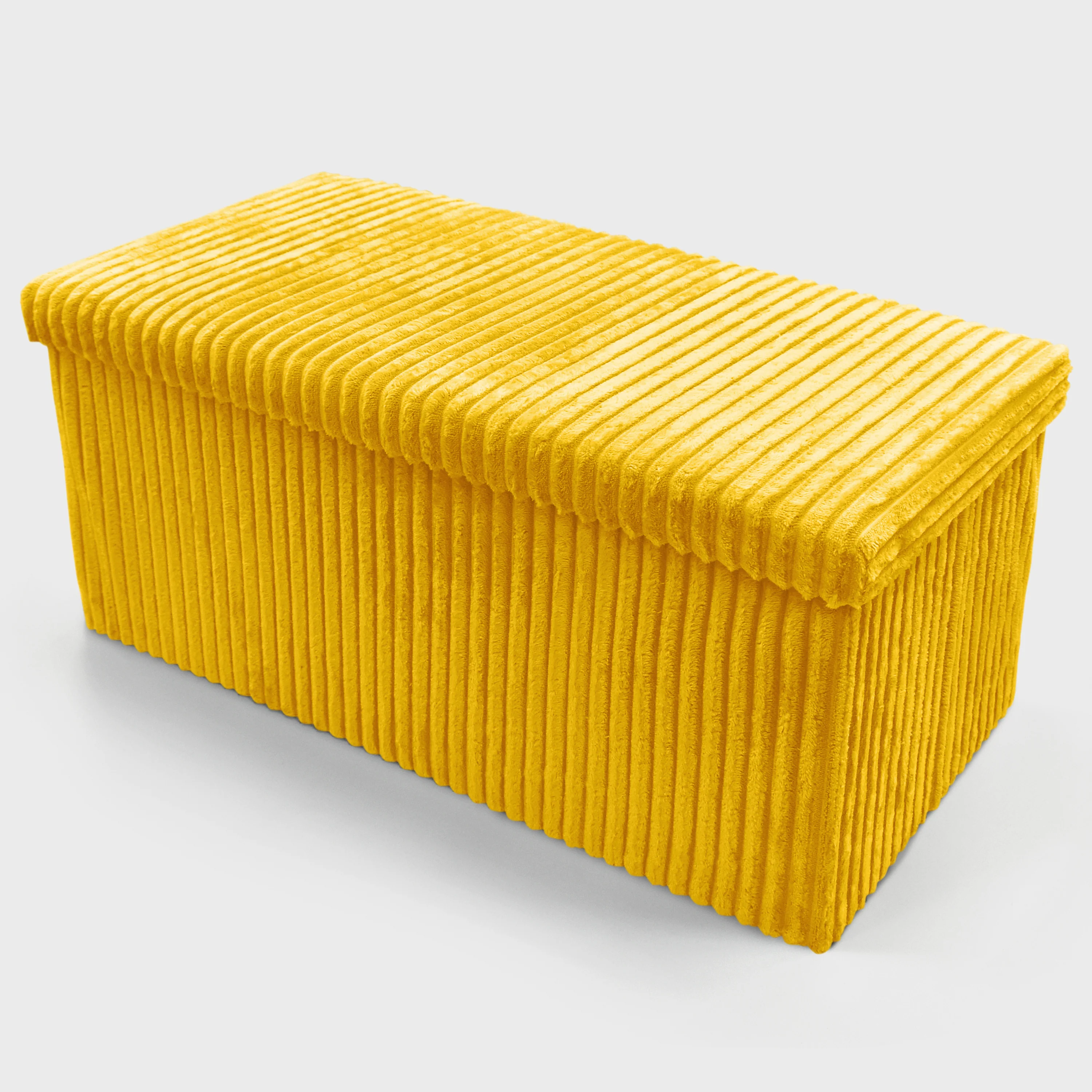 Home Republic Large Corduroy Ochre Storage Box