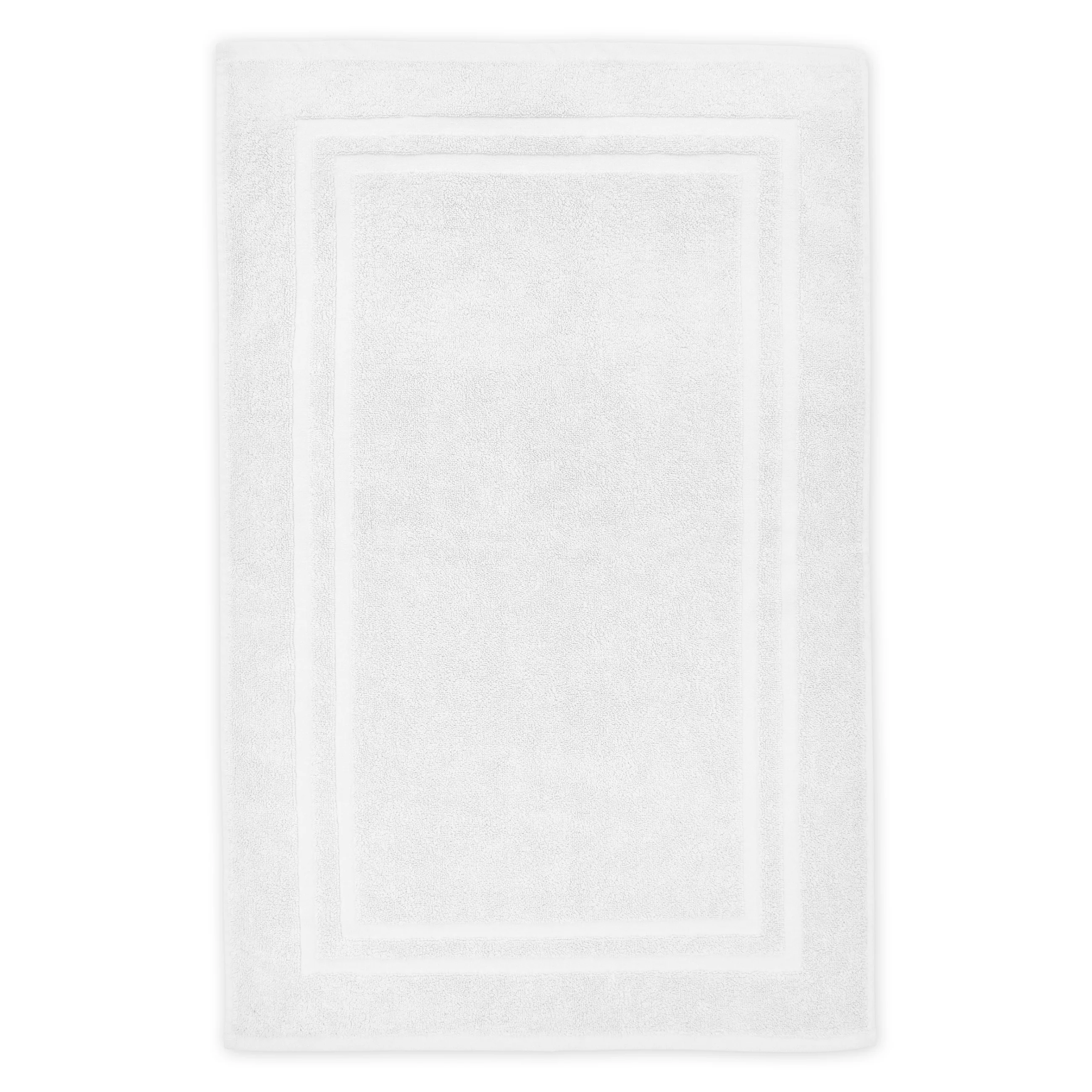 Velosso Hotel 750gsm Pure Cotton White Bath Mat