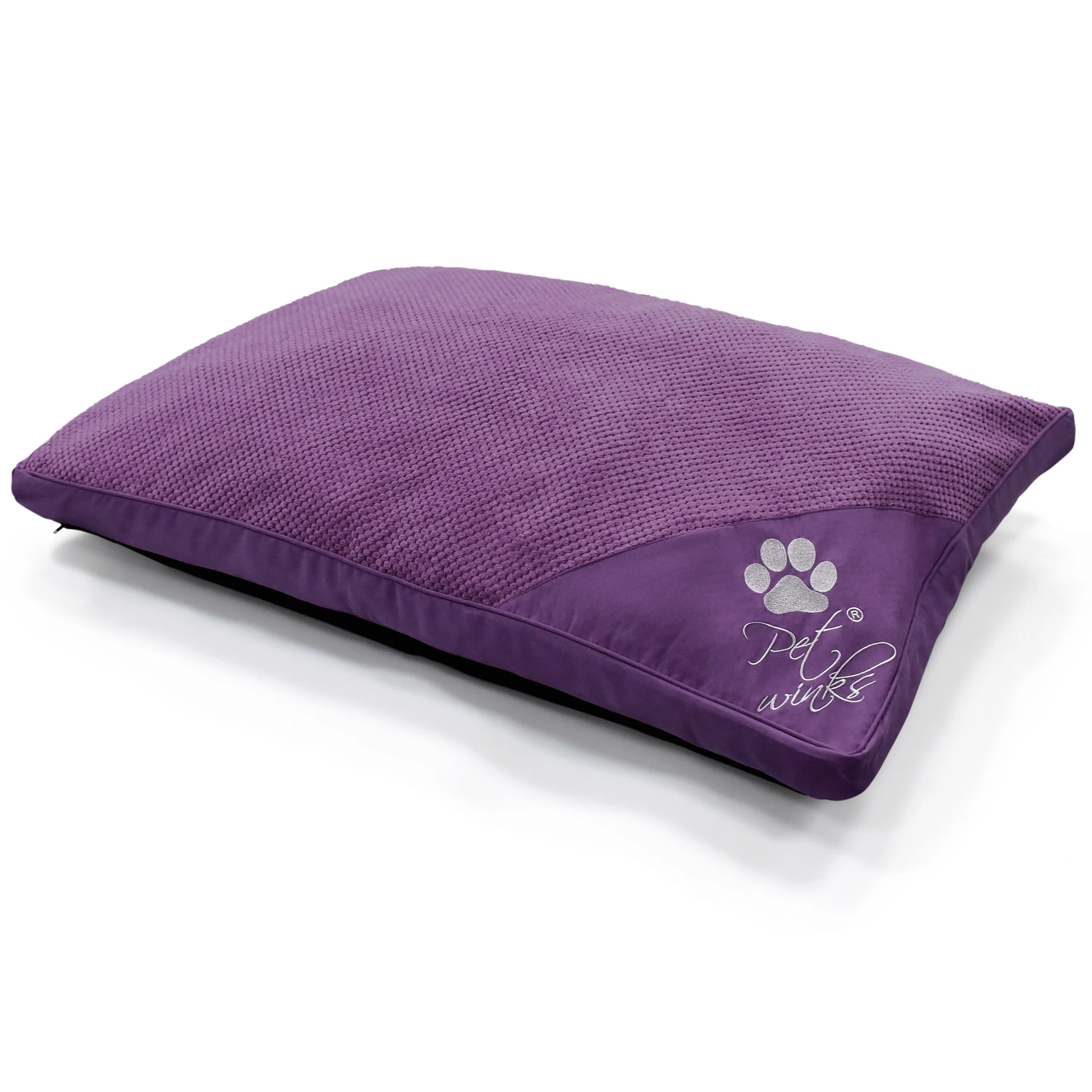 Pet Winks Elin Plum Pet Bed