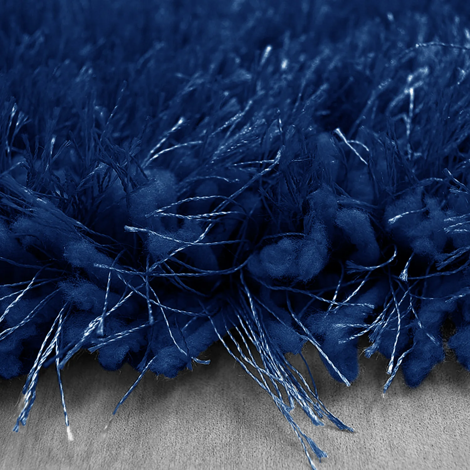 Home Republic Dream 5cm Deep Pile Shaggy Rug - Navy - Image 2