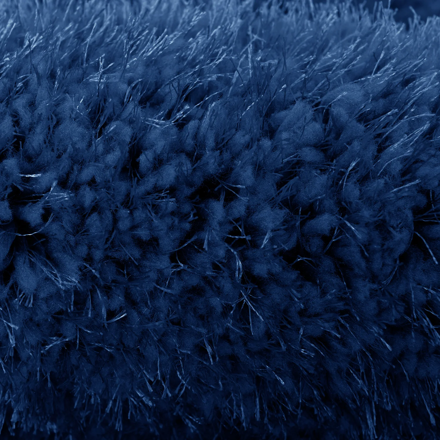 Home Republic Dream 5cm Deep Pile Shaggy Rug - Navy - Image 3