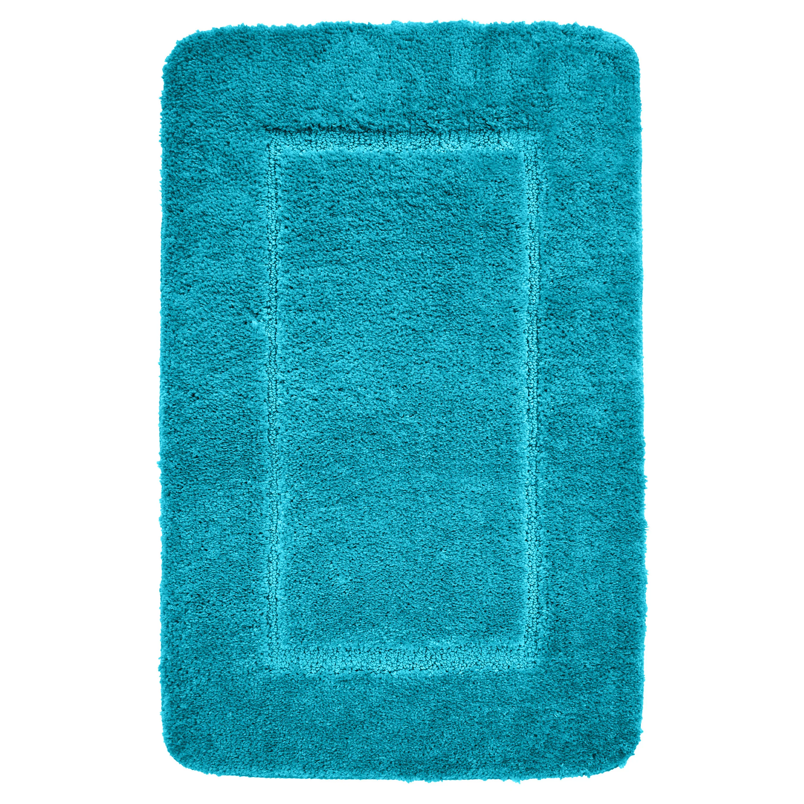 Velosso Mayfair Soft Touch Deep Pile Plain Jade Bath Mat Rug