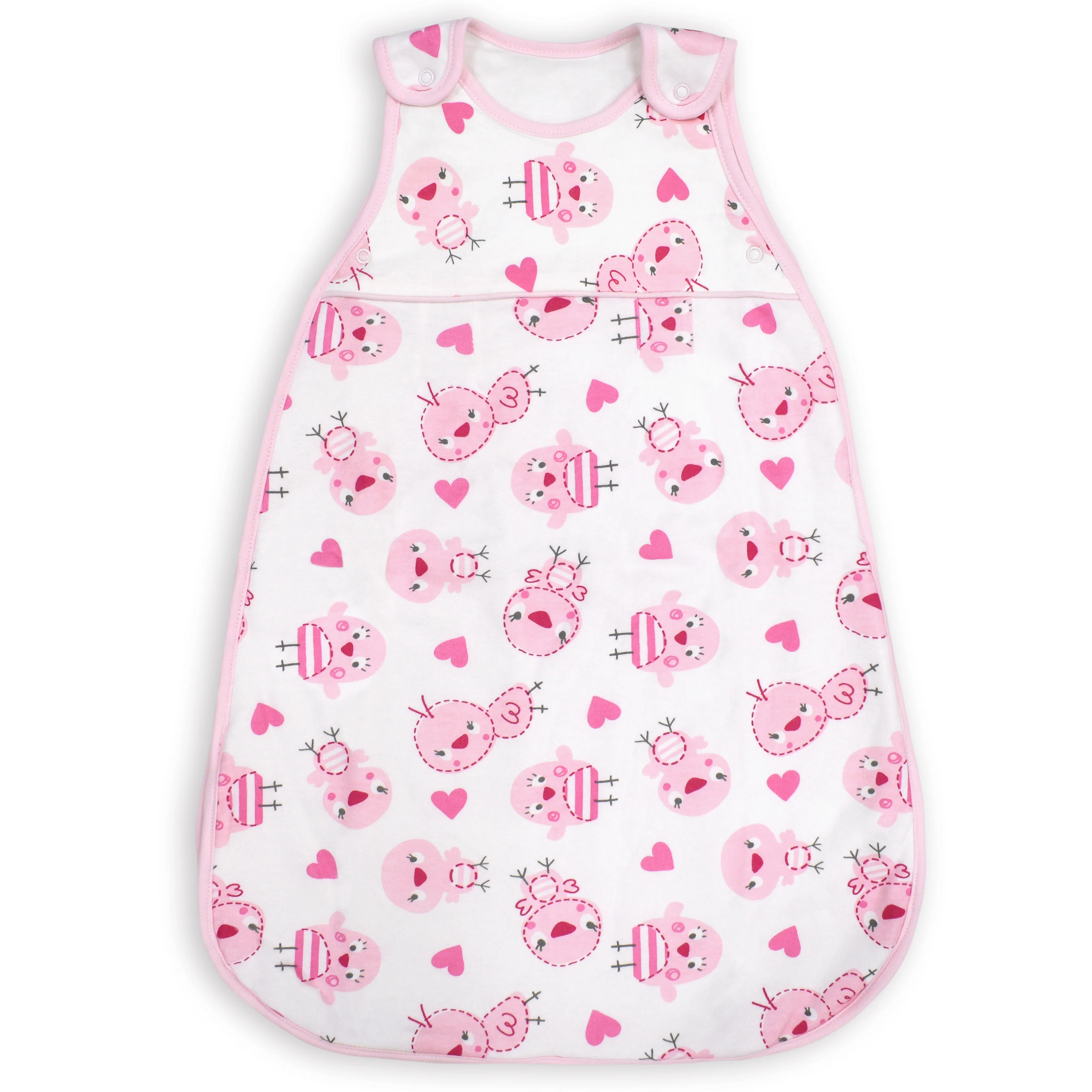 My Little World Pink Bird Baby Sleeping Bag