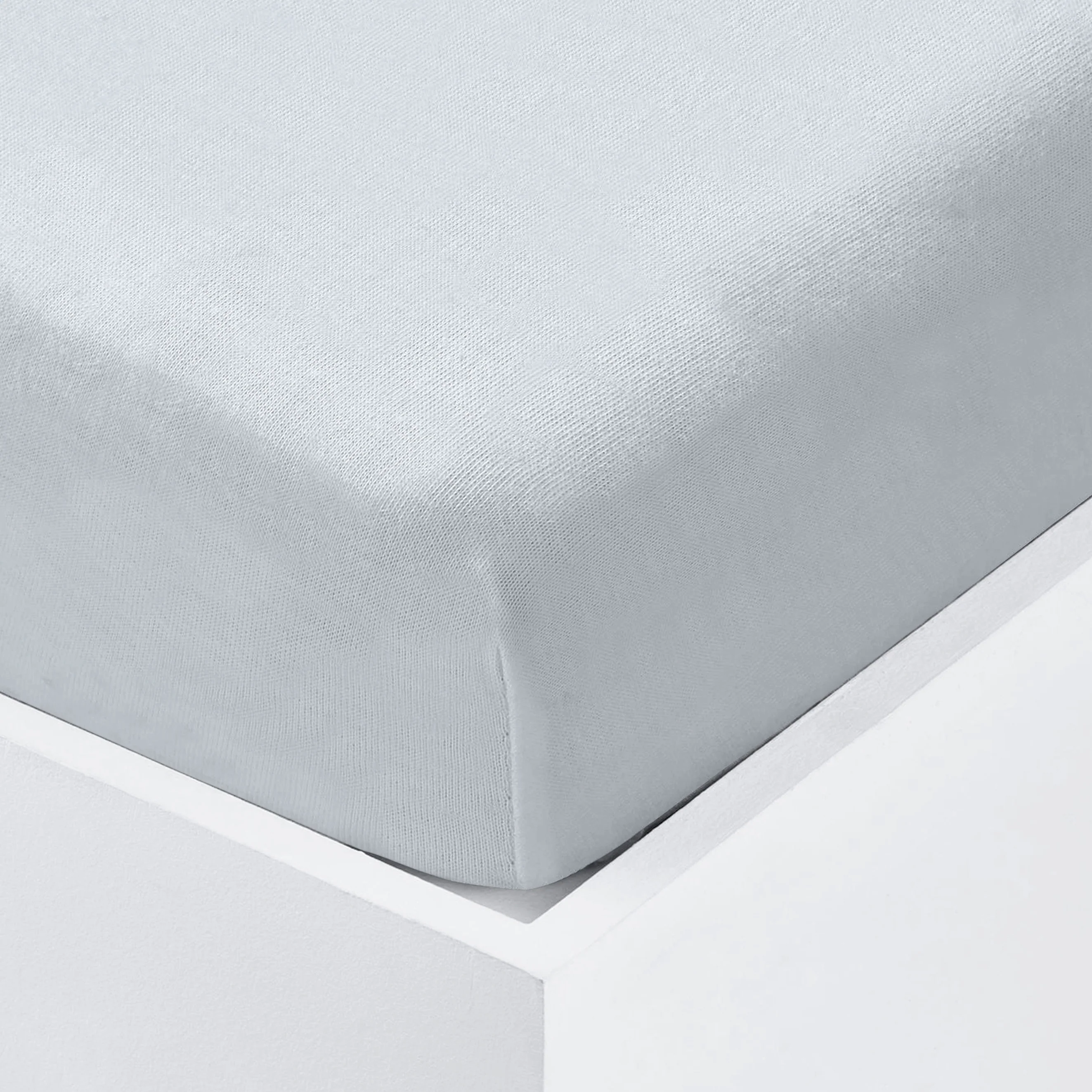 My Little World Grey Stretch Terry Fitted Sheets