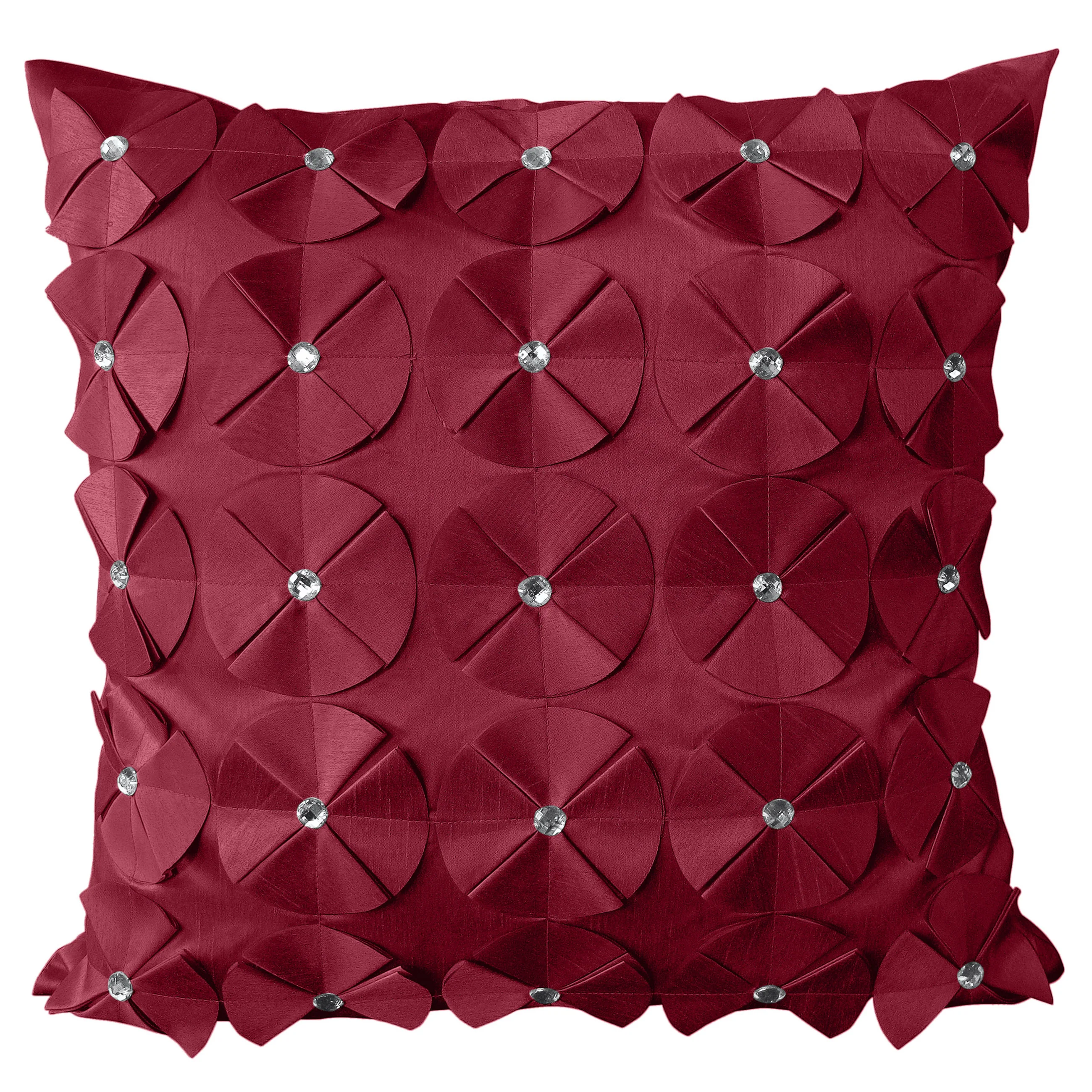 Intimates Vogue Diamante Burgundy Cushion Cover
